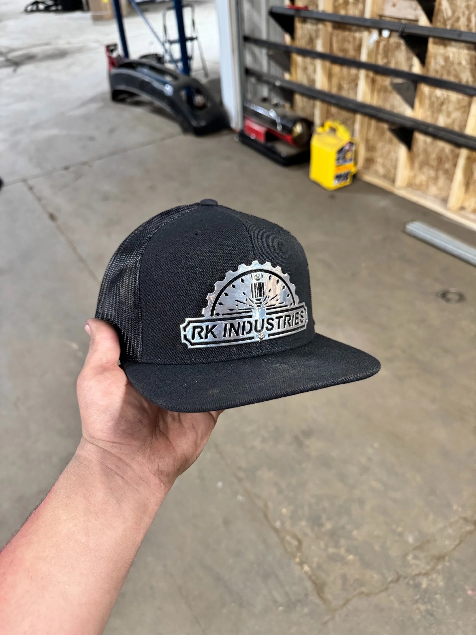 RKI HAT with CNC CUT LOGO