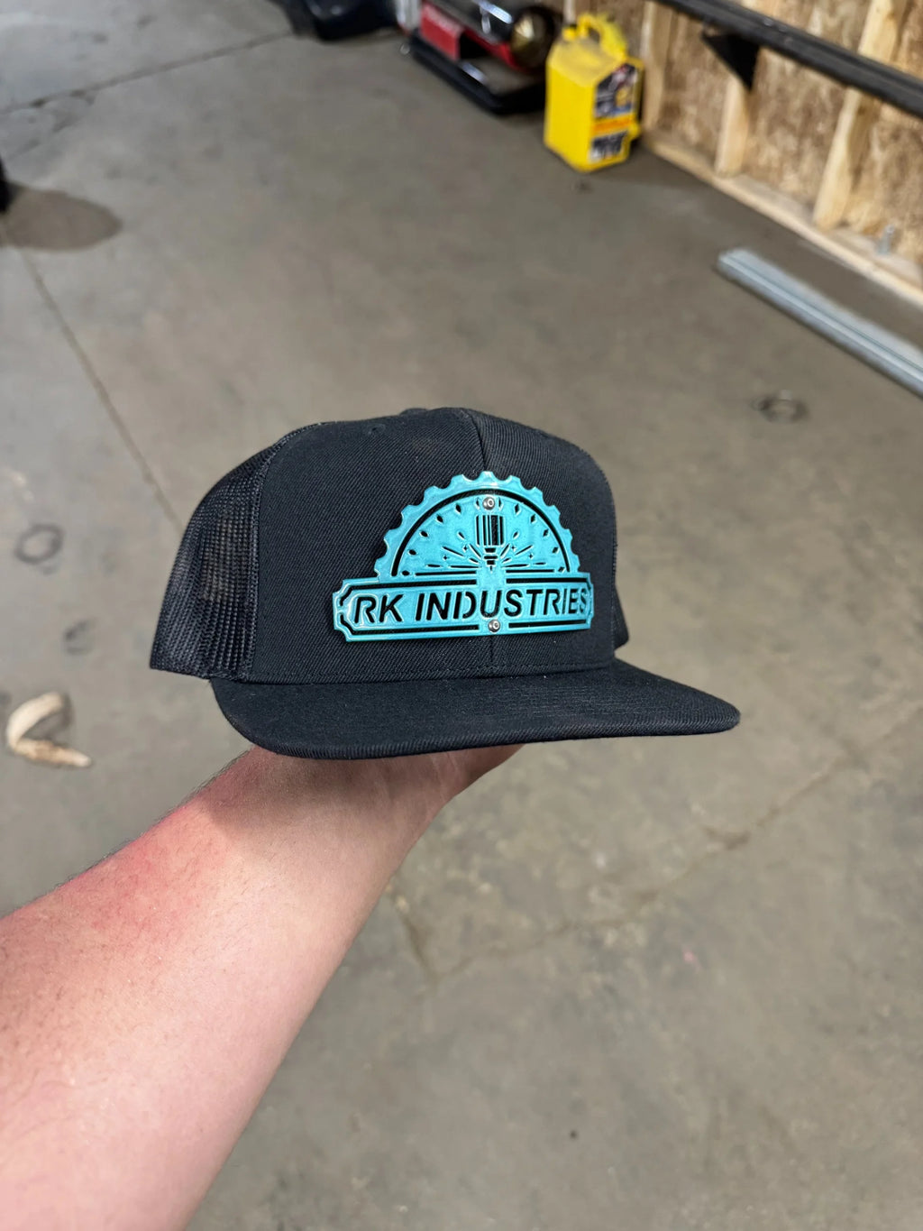 RKI HAT with CNC CUT LOGO