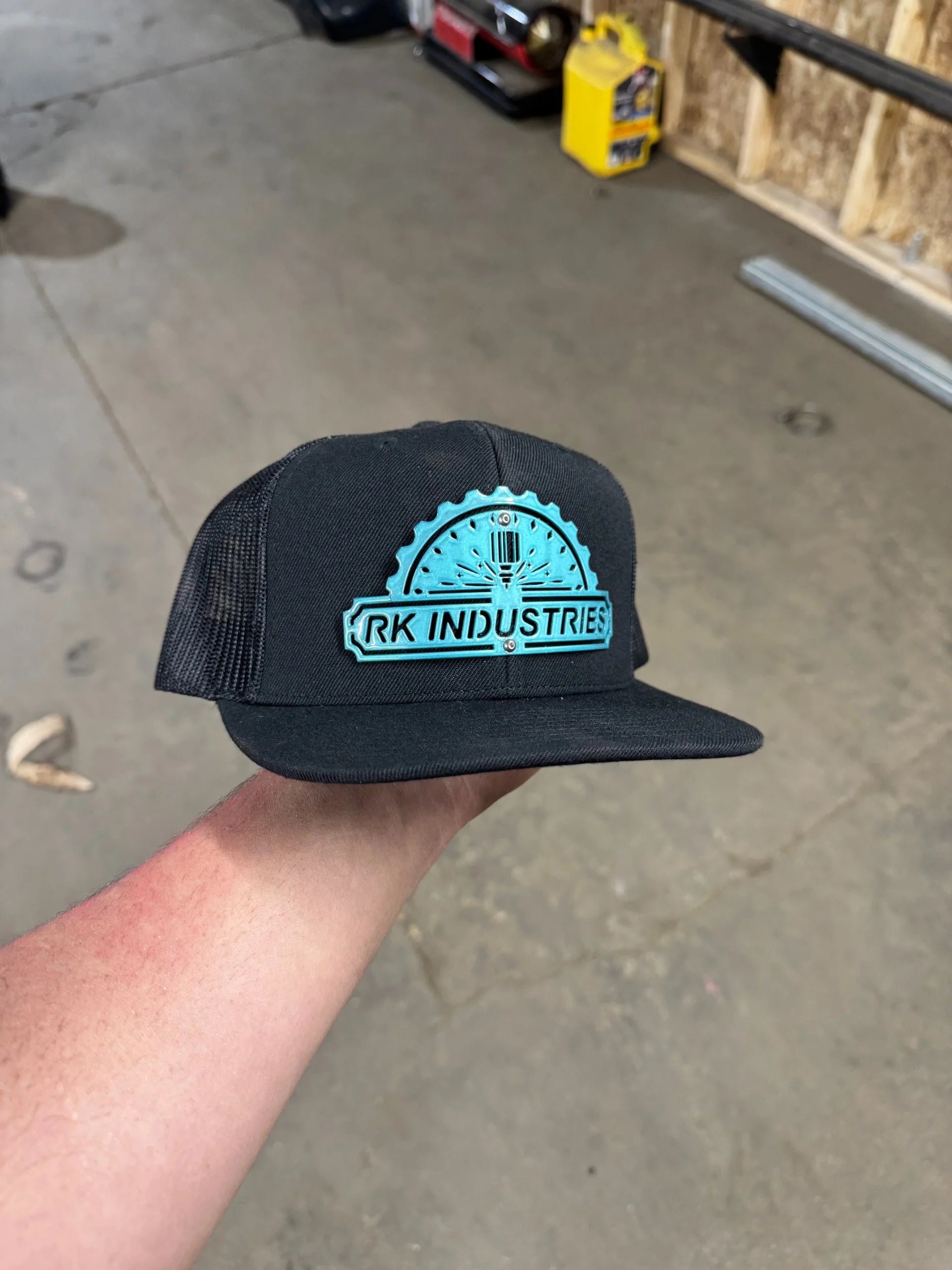RKI HAT with CNC CUT LOGO