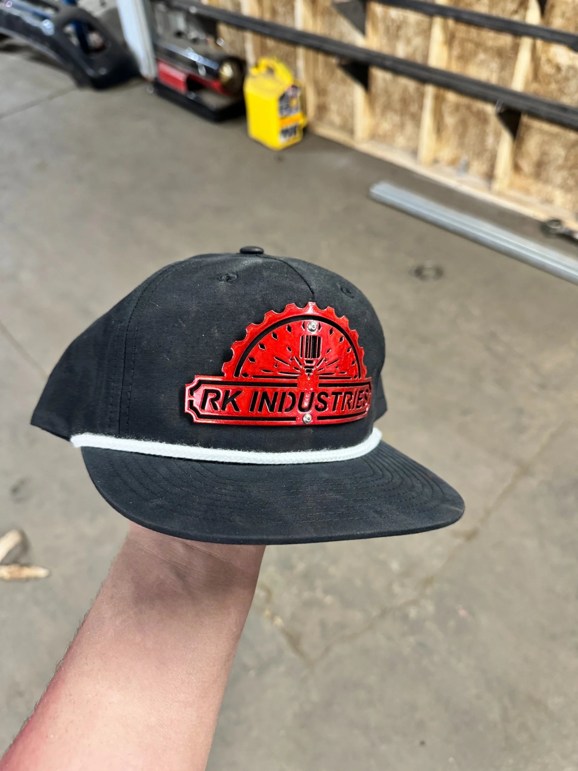 RKI HAT with CNC CUT LOGO